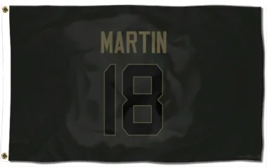 Black Tennessee Titans Tay Martin   Service Flag (3 X 5)